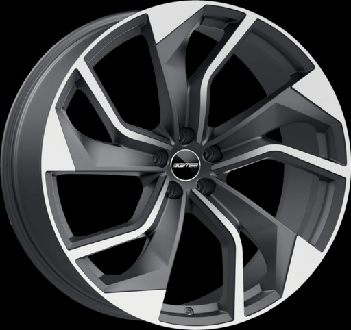 Janta aliaj GMP REBEL 11.5x22 5x130 ET66 CB71.6 Matt anthracite polished