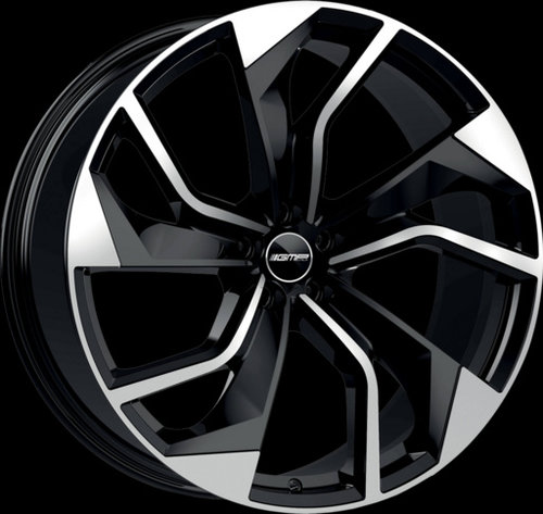 Janta aliaj GMP REBEL 8.5x20 5x112 ET45 CB57.1 Black polished