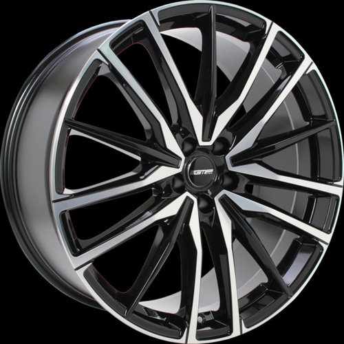 Janta aliaj GMP SPARTA 9x20 5x120 ET40 CB65.1 Black polished