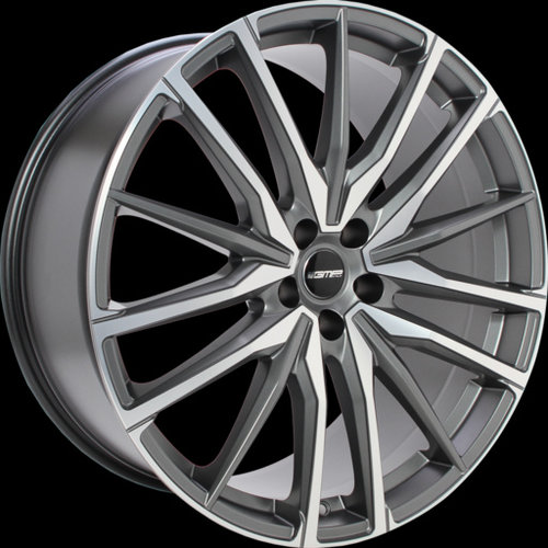 Janta aliaj GMP SPARTA Matt Anthracite Polished CB65.1 5/120 20X9 ET40