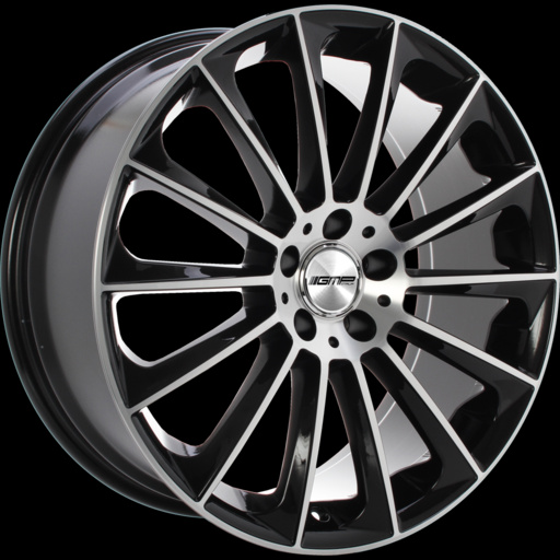 Janta aliaj GMP STELLAR 8.5x20 5x112 ET35 CB66.6 Black polished