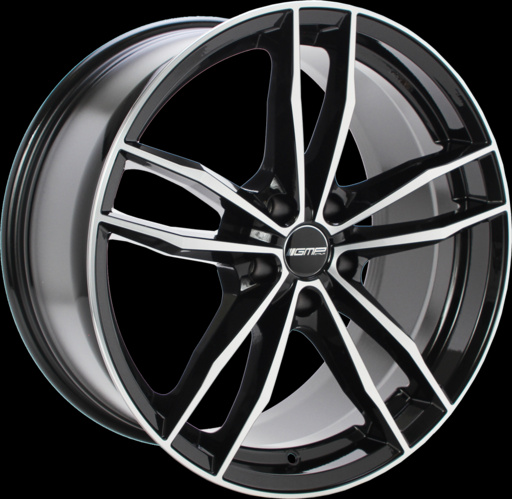 Janta aliaj GMP SWAN 8x19 5x114,3 ET35 CB64.1 Black polished