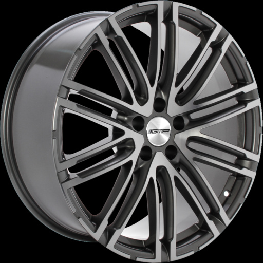 Janta aliaj GMP TARGA-S ANTHRACITE POLISHED CB66.6 5/112 21X10 ET19
