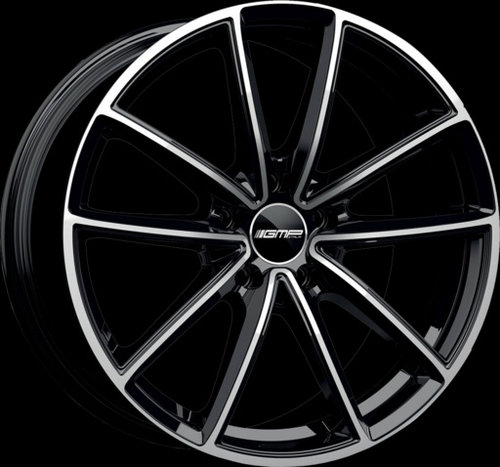 Janta aliaj GMP TITAN BLACK POLISHED CB66.5 5/112 22X10.5 ET19
