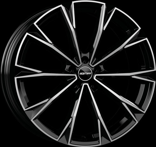 Janta aliaj GMP TOTALE 8.5x21 5x112 ET35 CB66.5 Black polished
