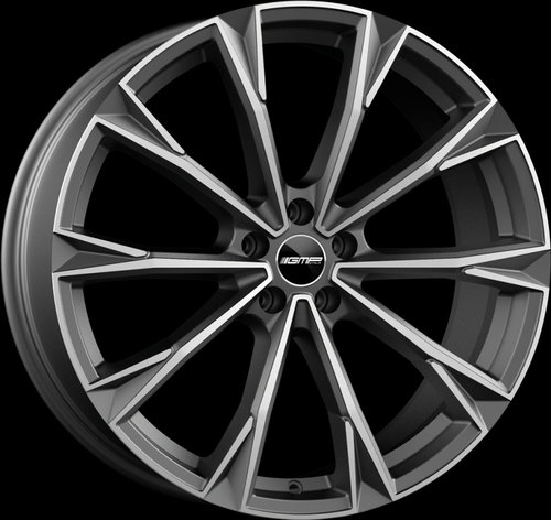 Janta aliaj GMP TOTALE Matt Anthracite Polished CB66.6 5/112 20X9.5 ET40