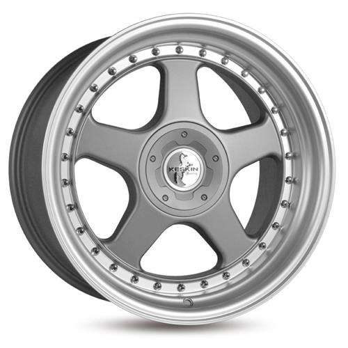 Janta aliaj Keskin Tuning KT1 10.0x18 5x100 ET25 TGLP - Titan Grey Lip Polish