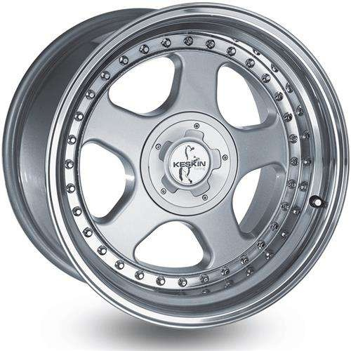 Janta aliaj Keskin Tuning KT1 8.5x18 5x100 ET30 SLP - Silver Lip Polished