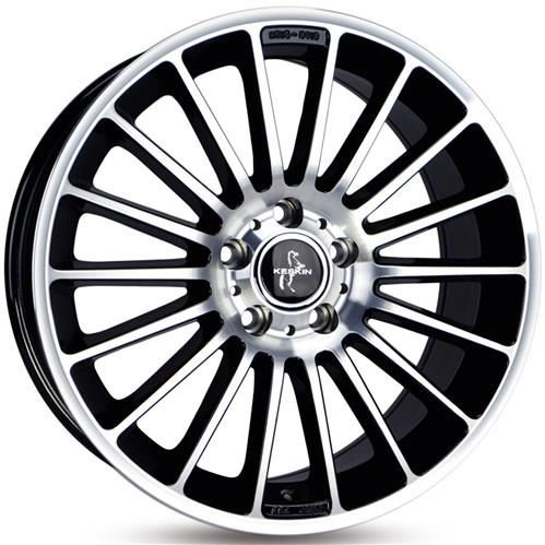 Janta aliaj Keskin Tuning KT15 BFP - Black Front Polish CB66.5 5/112 17X7.0 ET48