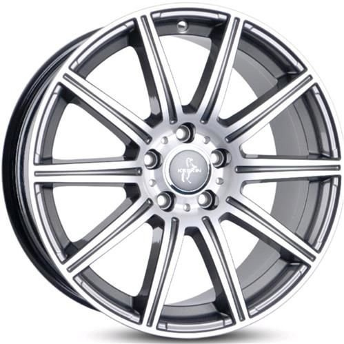 Janta aliaj Keskin Tuning KT16 8.5x19 5x112 ET30 PFP - Palladium front polish
