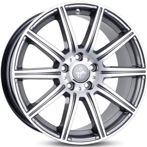 Janta aliaj Keskin Tuning KT16 8.5x19 5x112 ET30 PFP - Palladium front polish
