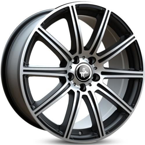 Janta aliaj Keskin Tuning KT16 BFP - Black Front Polish CB66.5 5/112 19X8.5 ET30