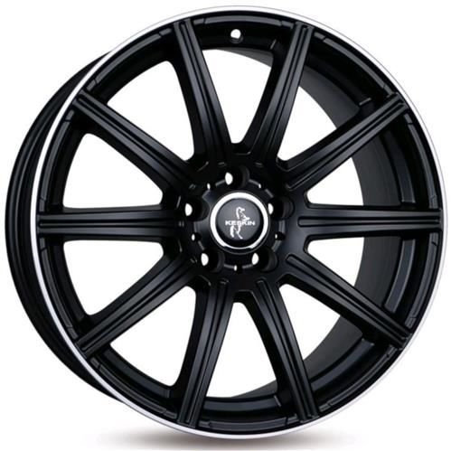 Janta aliaj Keskin Tuning KT16 MBLP - Matt Black Lip Polish CB66.5 5/112 18X8.0 ET45