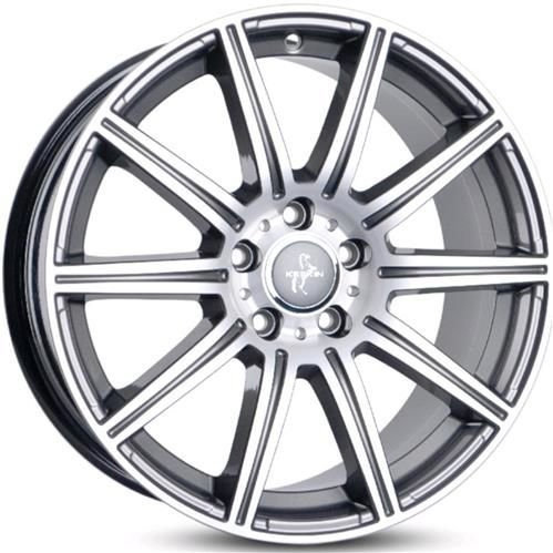 Janta aliaj Keskin Tuning KT16 PFP - Palladium front polish CB66.5 5/112 19X8.5 ET30