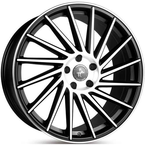 Janta aliaj Keskin Tuning KT17 11.0x21 5x120 ET38 MBFP - Matt Black Front Polished