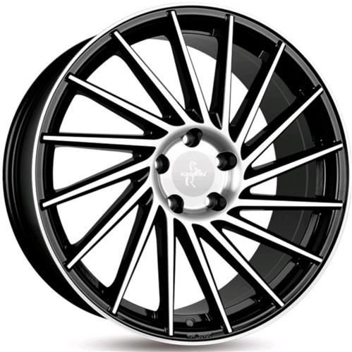 Janta aliaj Keskin Tuning KT17 BFP - Black Front Polish CB72.6 5/120 19X8.5 ET35