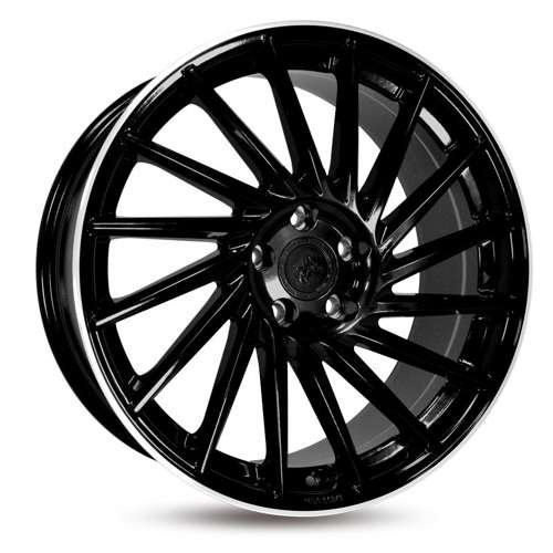 Janta aliaj Keskin Tuning KT17 BLP - Black lip polish CB72.6 5/112 18X8.0 ET30