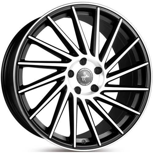 Janta aliaj Keskin Tuning KT17 MBFP - Matt Black Front Polished CB71.6 5/130 22X10.0 ET50