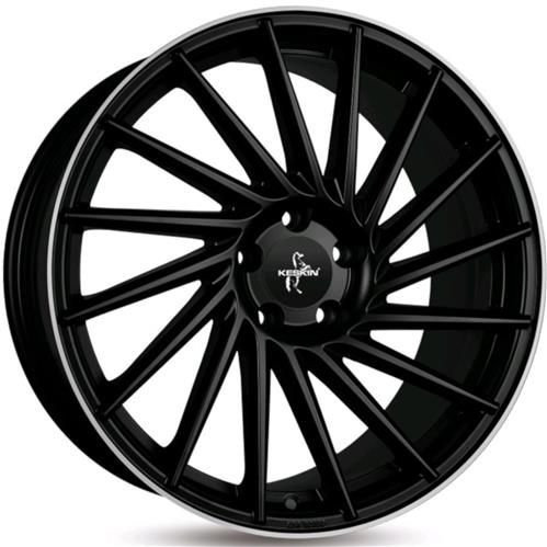 Janta aliaj Keskin Tuning KT17 MBLP - Matt Black Lip Polish CB72.6 5/112 18X8.0 ET45