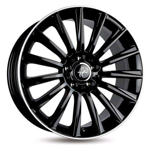 Janta aliaj Keskin Tuning KT18 7.0x17 5x108 ET48 BLP - Black lip polish