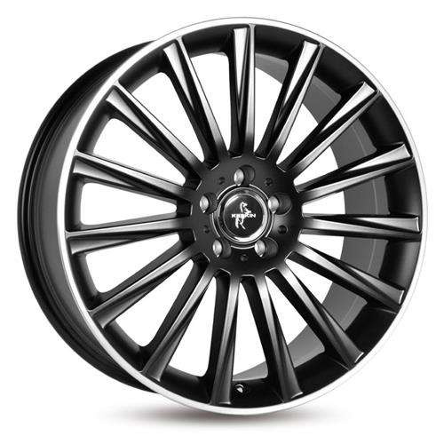 Janta aliaj Keskin Tuning KT18 7.0x17 5x120 ET35 MBLP - Matt Black Lip Polish