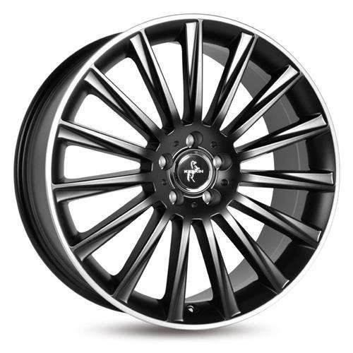 Janta aliaj Keskin Tuning KT18 8.5x19 5x112 ET45 MBLP - Matt Black Lip Polish