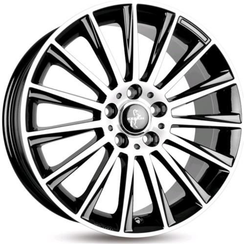 Janta aliaj Keskin Tuning KT18 8.5x20 5x112 ET42 BFP - Black Front Polish