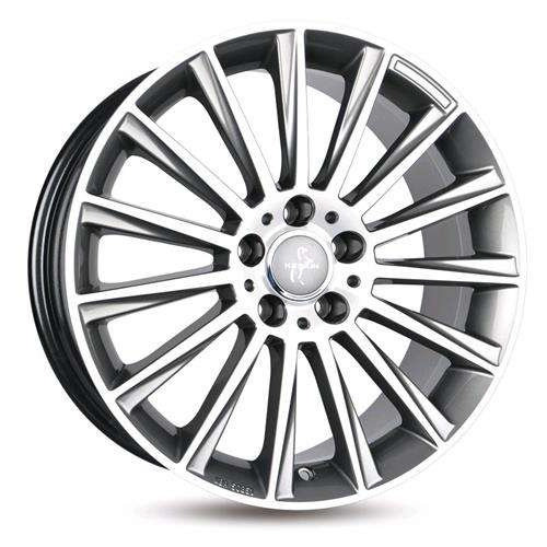 Janta aliaj Keskin Tuning KT18 8.5x20 5x112 ET42 PFP - Palladium front polish