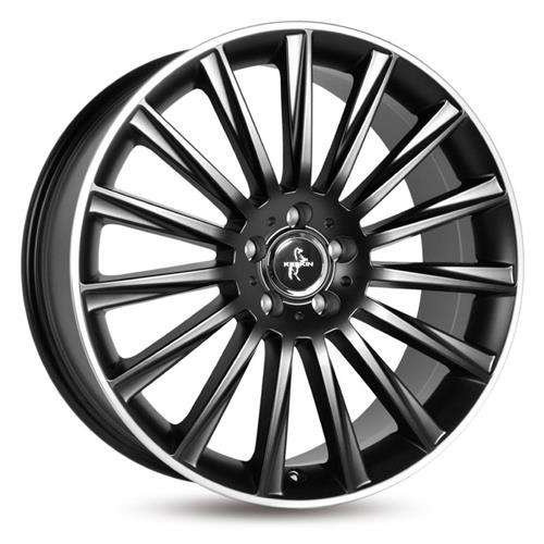 Janta aliaj Keskin Tuning KT18 MBLP - Matt Black Lip Polish CB66.5 5/112 17X7.0 ET38