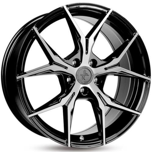 Janta aliaj Keskin Tuning KT19 BFP - Black Front Polish CB72.6 5/112 18X8.0 ET30