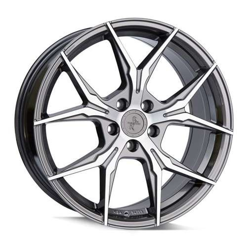 Janta aliaj Keskin Tuning KT19N 8.5x19 5x108 ET45 PFP - Palladium front polish