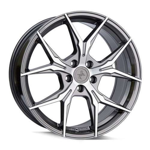 Janta aliaj Keskin Tuning KT19N PFP - Palladium front polish CB72.6 5/112 19X8.5 ET30