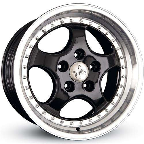 Janta aliaj Keskin Tuning KT2 8.5x18 5x130 ET52 BLP - Black lip polish