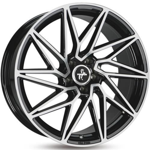 Janta aliaj Keskin Tuning KT20 8.0x18 5x108 ET45 BFP - Black Front Polish