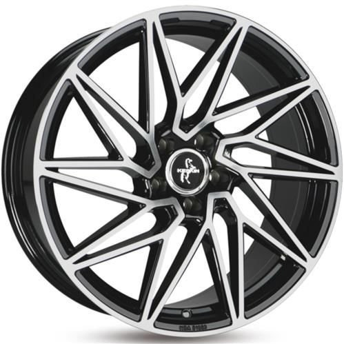 Janta aliaj Keskin Tuning KT20 8.0x18 5x120 ET35 BFP - Black Front Polish