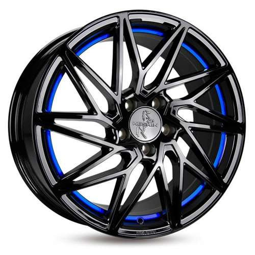 Janta aliaj Keskin Tuning KT20 8.5x19 5x112 ET45 BPBI - Black Painted Blue Inside