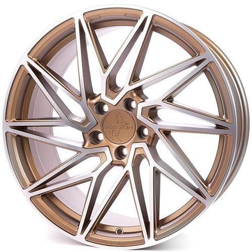 Janta aliaj Keskin Tuning KT20 8.5x19 5x112 ET45 BRZFP - BRONZE FRONT POLISH