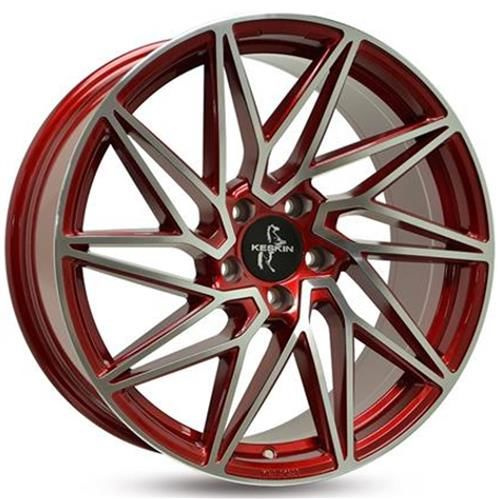 Janta aliaj Keskin Tuning KT20 8.5x19 5x112 ET45 CRFP - CANDY RED FRONT POLISH