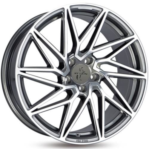 Janta aliaj Keskin Tuning KT20 8.5x19 5x120 ET35 PFP - Palladium front polish
