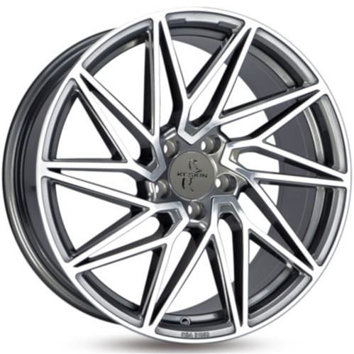 Janta aliaj Keskin Tuning KT20 8.5x20 5x112 ET30 PFP - Palladium front polish