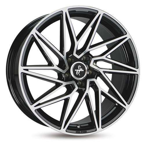 Janta aliaj Keskin Tuning KT20 8.5x20 5x112 ET30 BFP - Black Front Polish