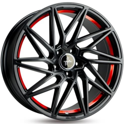 Janta aliaj Keskin Tuning KT20 8.5x20 5x112 ET45 BPRI - Black Painted Red Inside