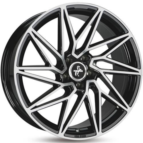Janta aliaj Keskin Tuning KT20 BFP - Black Front Polish CB72.6 5/114.3 18X8.0 ET40