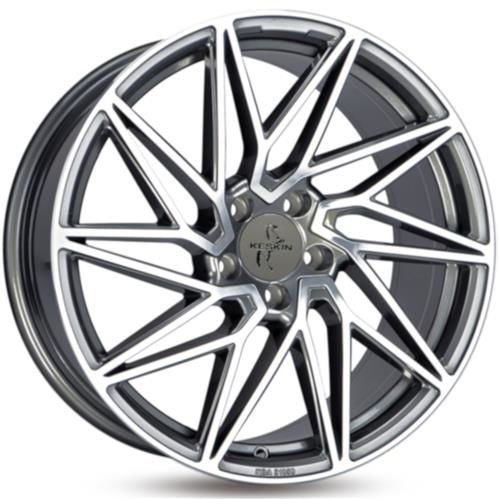 Janta aliaj Keskin Tuning KT20 PFP - Palladium front polish CB72.6 5/112 19X8.5 ET30