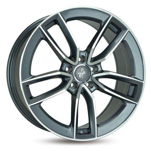 Janta aliaj Keskin Tuning KT21 PFP - Palladium front polish CB66.5 5/112 20X8.5 ET42