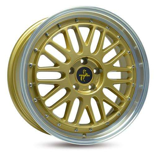 Janta aliaj Keskin Tuning KT22 8.0x18 5x100 ET30 GLP - Gold Lip Polsih