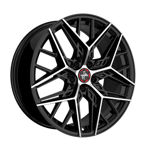 Janta aliaj Keskin Tuning KT25 BFP - Black Front Polish CB72.6 5/114.3 20X8.5 ET45