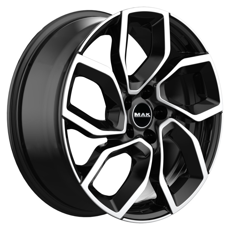 Janta aliaj MAK APOLLO BLACK MIRROR CB65.1 4/108 16X6.5 ET32
