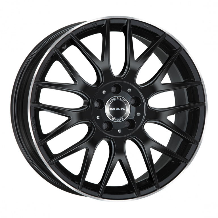 Janta aliaj MAK ARROW GLOSS BLACK MIRROR RING CB66.6 5/112 20X8 ET48