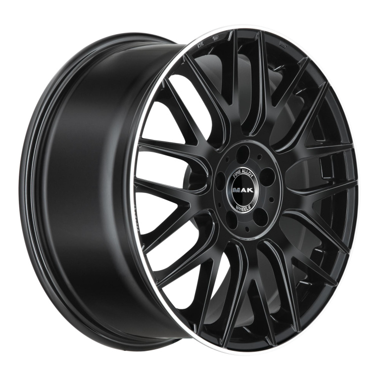 Janta aliaj MAK ARROW GLOSS BLACK MIRROR RING CB66.6 5/112 18X8 ET33